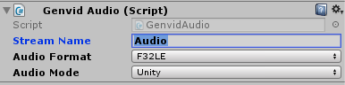 Genvid Audio