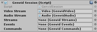 Genvid Session with Audio and Video