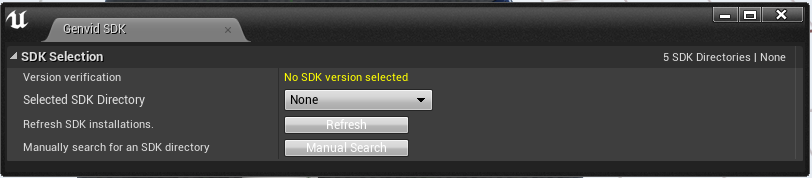 A Genvid SDK editor default.