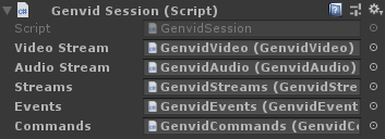 Genvid Session inspector view
